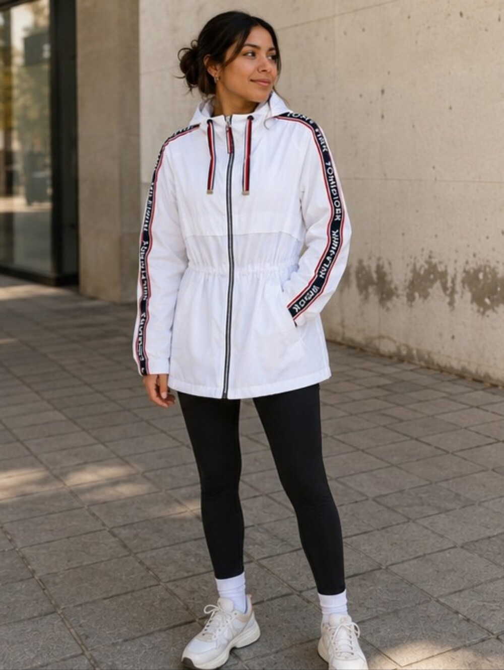 Tommy Hilfiger rain coat XS